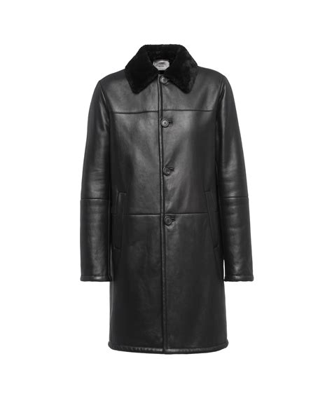 prada sheepskin jacket